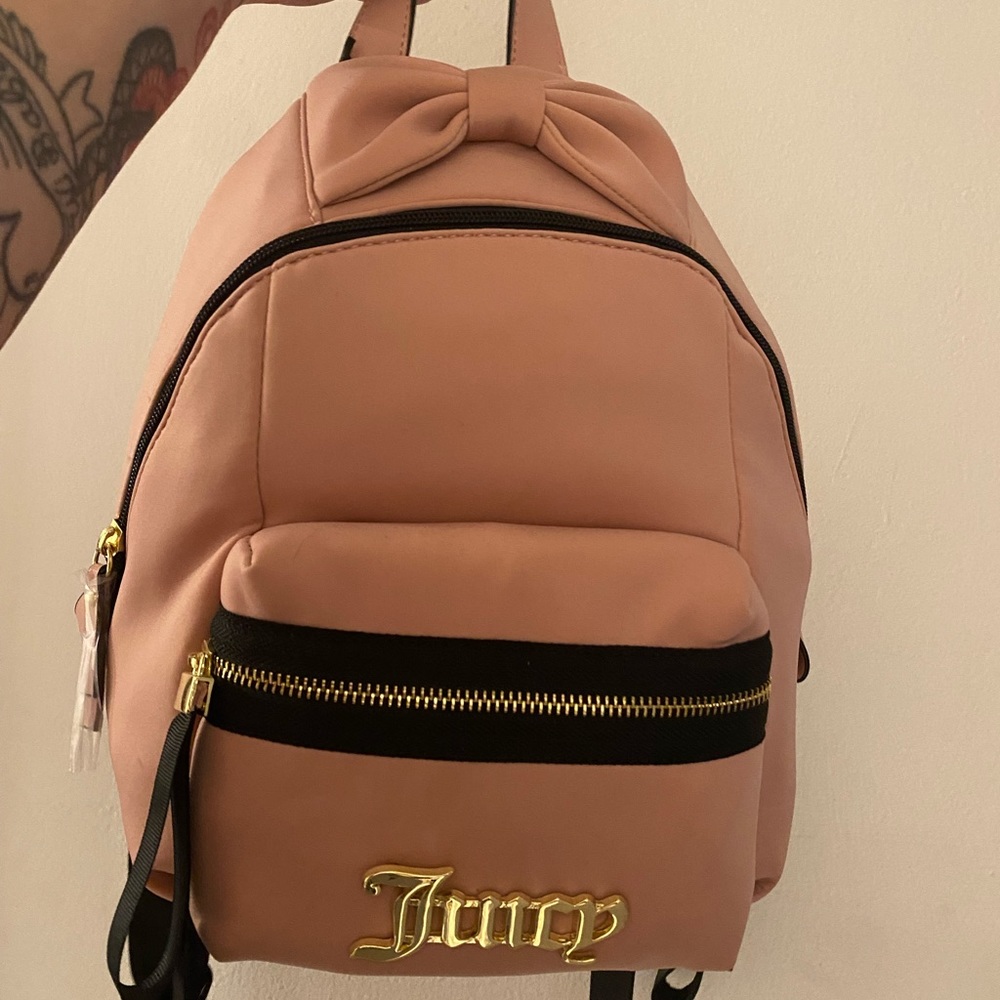 NWT Pink Juicy Couture Mini Backpack Bag